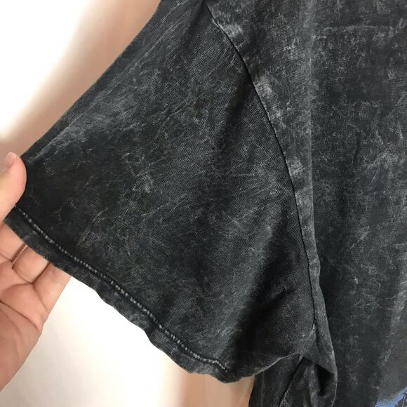 Nightmare On Elm Street NWT Women's Junior XL Asymmetrical Cutout Wash Top - Picture 8 of 10